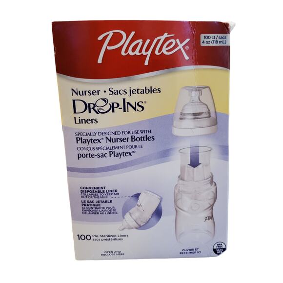 Playtex Bottles Playtex Nurser Drop Ins Liners Playtex Drop Ins Bottles Liners - Picture 12 of 15